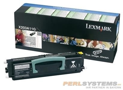 Lexmark Toner Black X203A11G für Lexmark X203 Lexmark X204