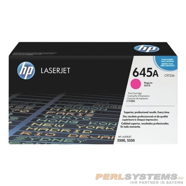 HP 645A Toner Magenta für HP Color LaserJet 5500 HP Color LaserJet 5550 C9733A
