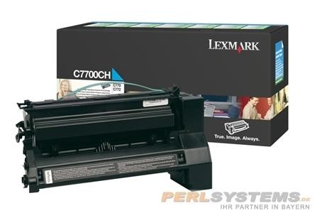 Lexmark C770 C772 X772 Cyan Toner Rückgabe-Tonerkassette