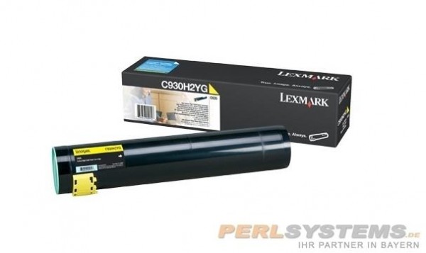 Lexmark C930H2YG Toner Yellow Lexmark C935 ** so lange der Vorrat reicht **